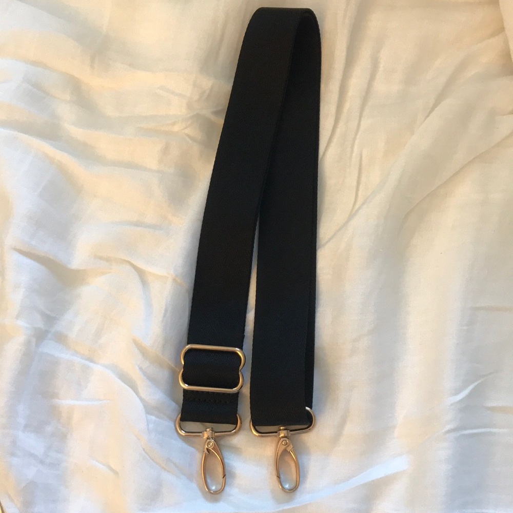 Black Fawn Design messenger strap